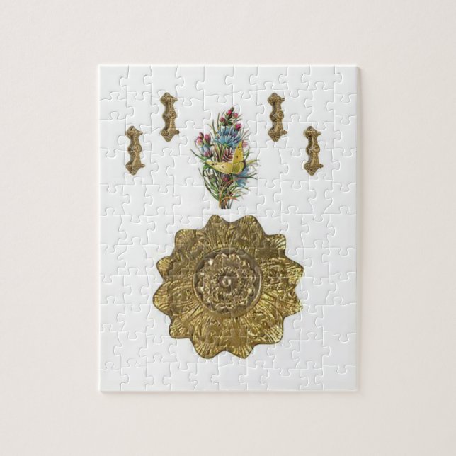 Victorian Jigszle Puzzle Pussel (Vertikal)