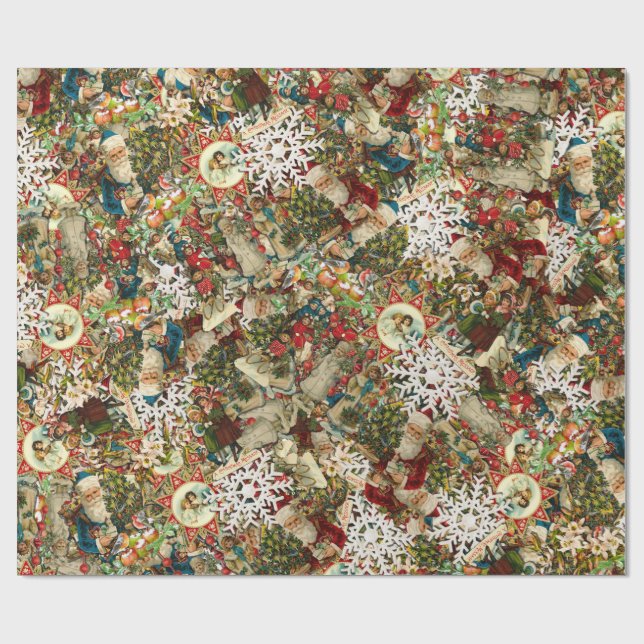 Victorian jul Medley Presentpapper (Platt)