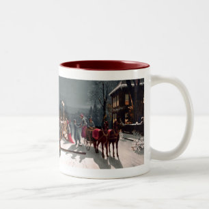 Victorian jul Party Mugg