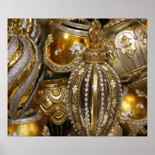 Victorian Julgran Dekorationer