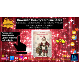 Victorian Jultomten jul Helgdag Elf Child Julkort