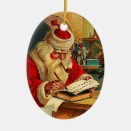 Victorian Jultomten Ornament
