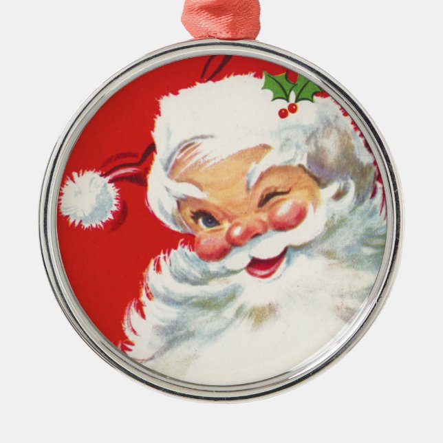 Victorian Jultomten Ornament (Framsidan)