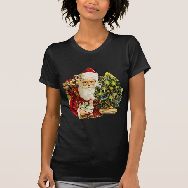 Victorian Jultomten Tee (Framsida)