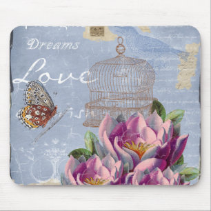 Victorian Kärlek Thoughts Dreams Butterfly Bird Ca Musmatta