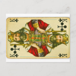 Victorian Kung i Klubbar Vykort