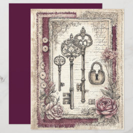 Victorian & Lace Scrapbook Paper 