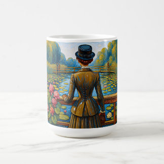 Victorian Lady by the Water Kaffemugg