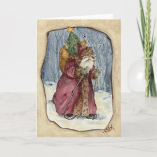 VICTORIAN LAND SANTA HELGKORT