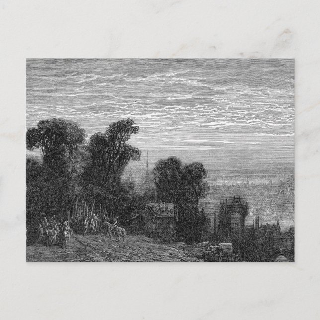 Victorian London - Hampstead Heath Vykort (Framsida)