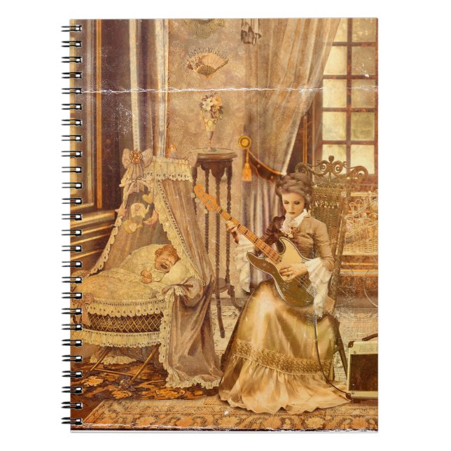 Victorian Lullaby Anteckningsbok (Framsidan)