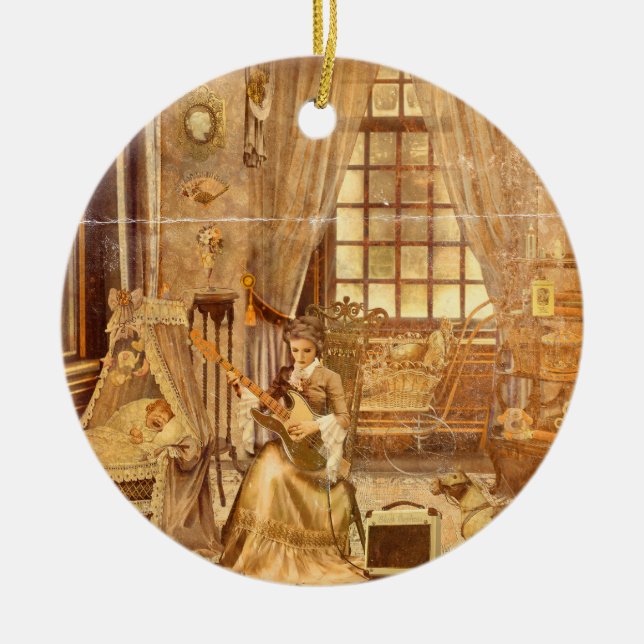 Victorian Lullaby Julgransprydnad Keramik (Framsidan)