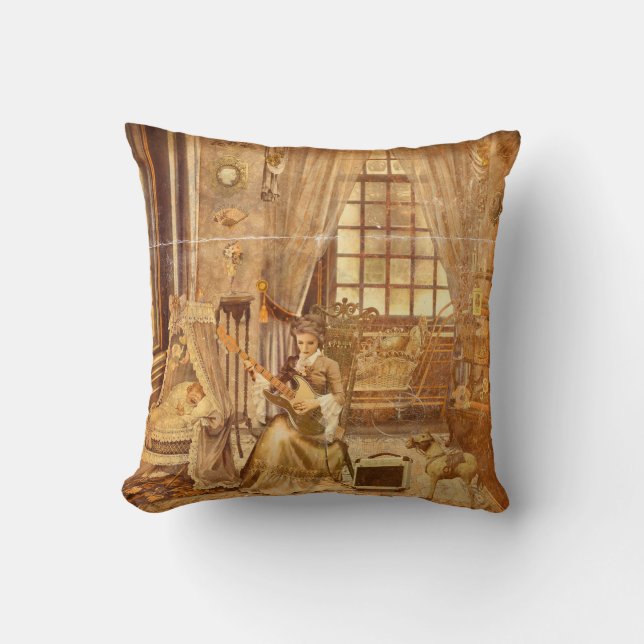 Victorian Lullaby Kudde (Framsida)