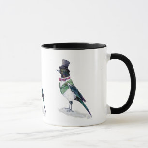 Victorian Magpie Bird Mugg