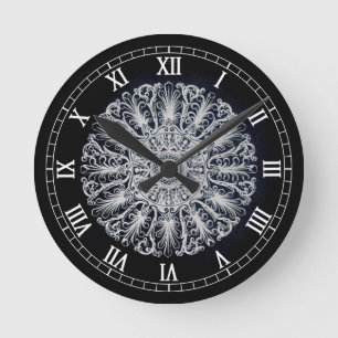 Victorian Medallion Wall Clock Rund Klocka