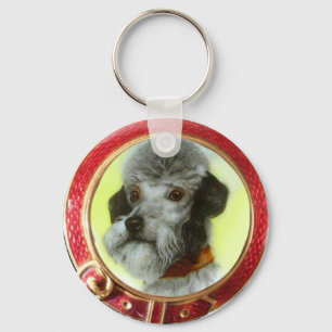 VICTORIAN MINIATURE HUND AIREDALE TERRIER NYCKELRING