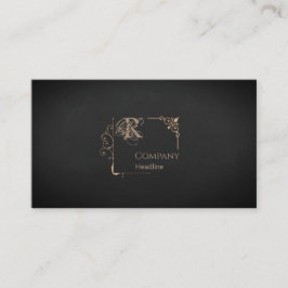 Victorian Monogram-Affärskort Visitkort