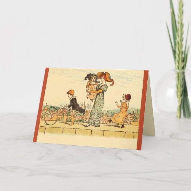 Victorian Mors dag Kort (Framsida)