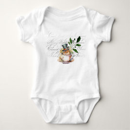 Victorian Mouse i Tea kopp T Shirt