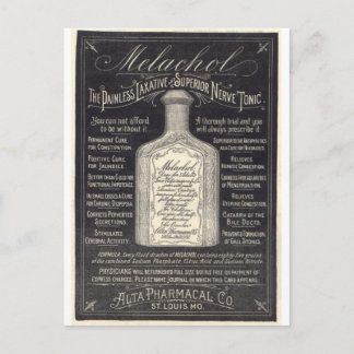 Victorian Nerve Tonic Vykort