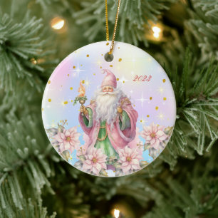 Victorian Old Time Jultomten Ornament