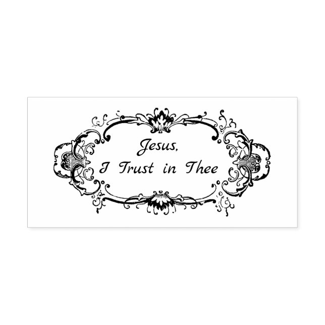 Victorian Ornate Decorative Ram Stämpel (Tryck)