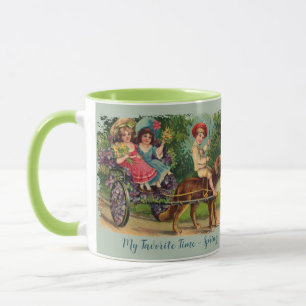 Victorian Parad Springtime Coffee Mugg