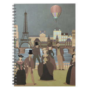 Victorian Paris Anteckningsbok