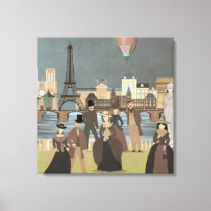 Victorian Paris Canvastryck