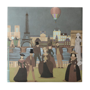 Victorian Paris Kakelplatta