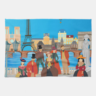 Victorian Paris Kökshandduk