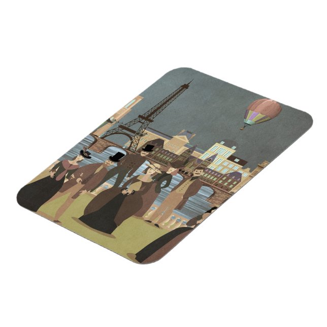 Victorian Paris Magnet (Vänstra Sidan)