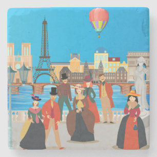 Victorian Paris Stenunderlägg