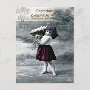 Victorian Påsk Helg Vykort