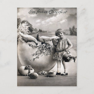 Victorian Påsk Helg Vykort
