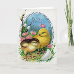 Victorian Påsk Helgkort