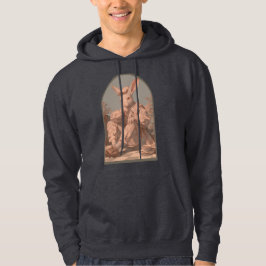 Victorian Påsk, kanin Boy Hoodie