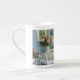 Victorian Peonies - Martha's Vineyard Benporslin Mugg