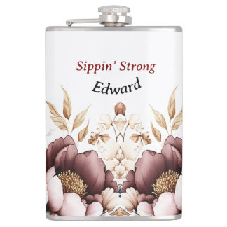 Victorian Peony Luxe Bröllop Hans Vinyl Wrapped Fickplunta