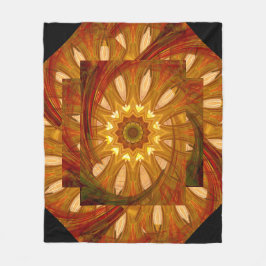 Victorian Peony Swirl Fleecefilt