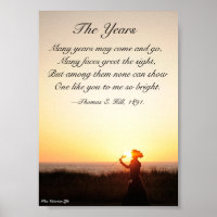 Victorian poem "The Years"
