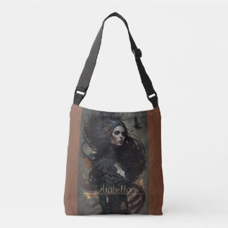 Victorian Porträtt Tote Bag, Goth Aesthetic Tote Axelväska
