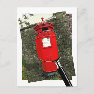 Victorian Postbox - Berkeley Castle Vykort
