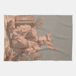 Victorian Rabbit Kökshandduk