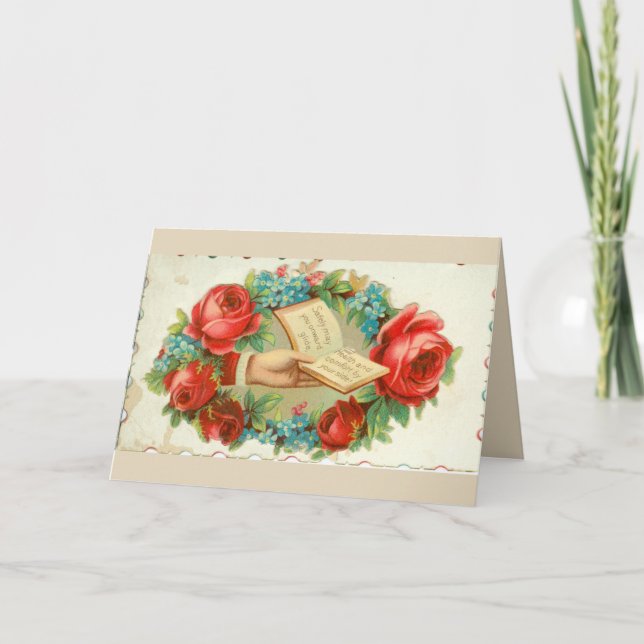 Victorian ro får bra kort (Framsida)