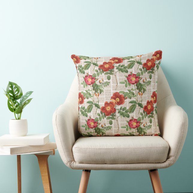 Victorian Ro Heritage Illustrations Collection Kudde (Stol)