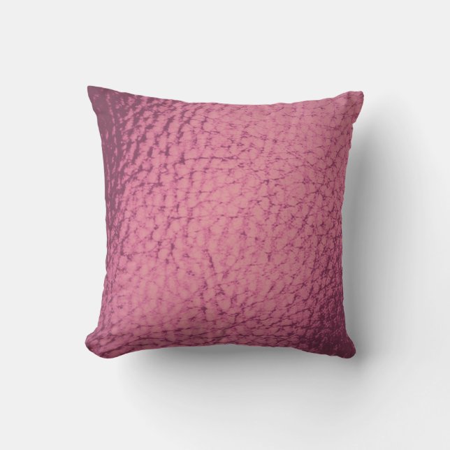 Victorian Ro Rosa Faux Leather Design Kudde (Framsida)