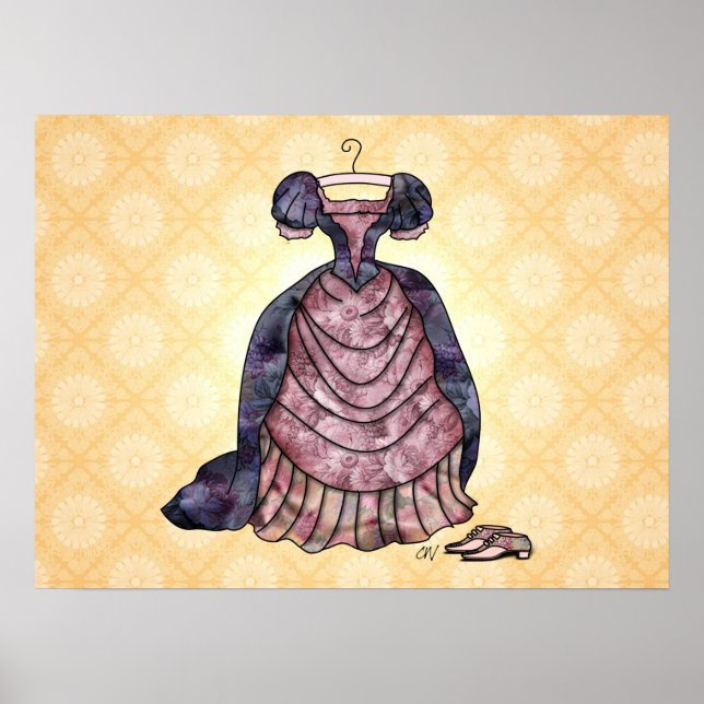 "Victorian Romantik" Poster (Framsidan)