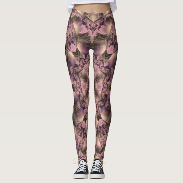 Victorian Rosa Antique Leggings (Framsida)