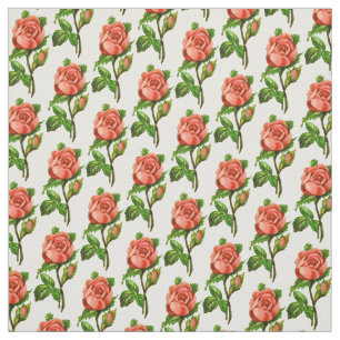 Victorian Rosa English Ro Fabric Tyg